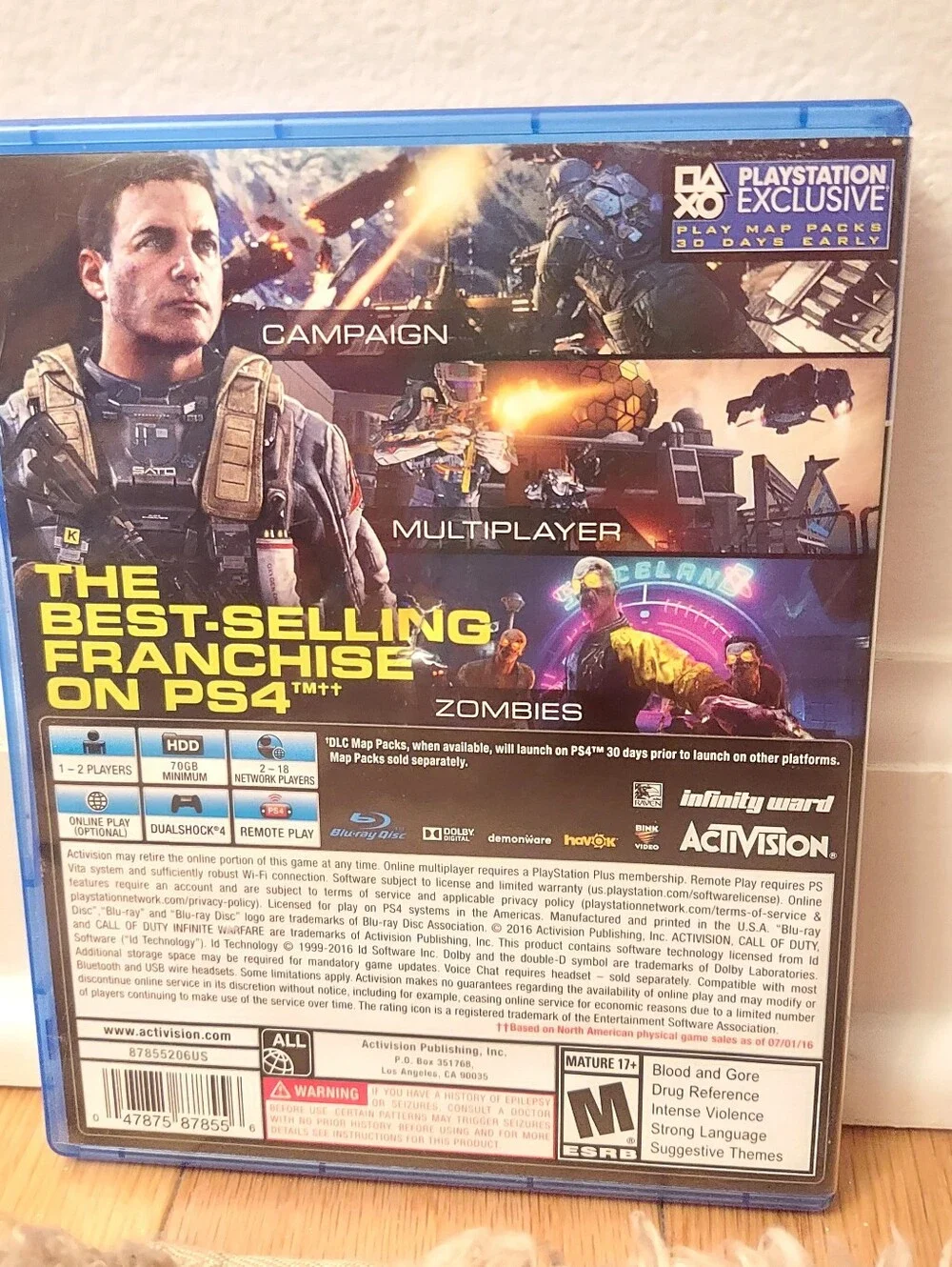Call of Duty Infinite Warfare Sony PlayStation 4 Call Of Infinite Warfare PS4